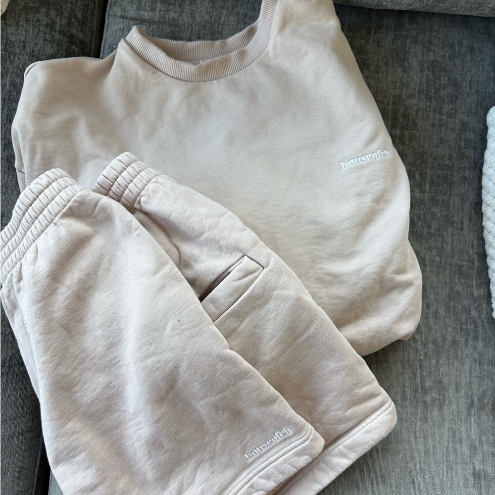 House of CB Beige Lounge Sweat Set - Picture 2 of 3